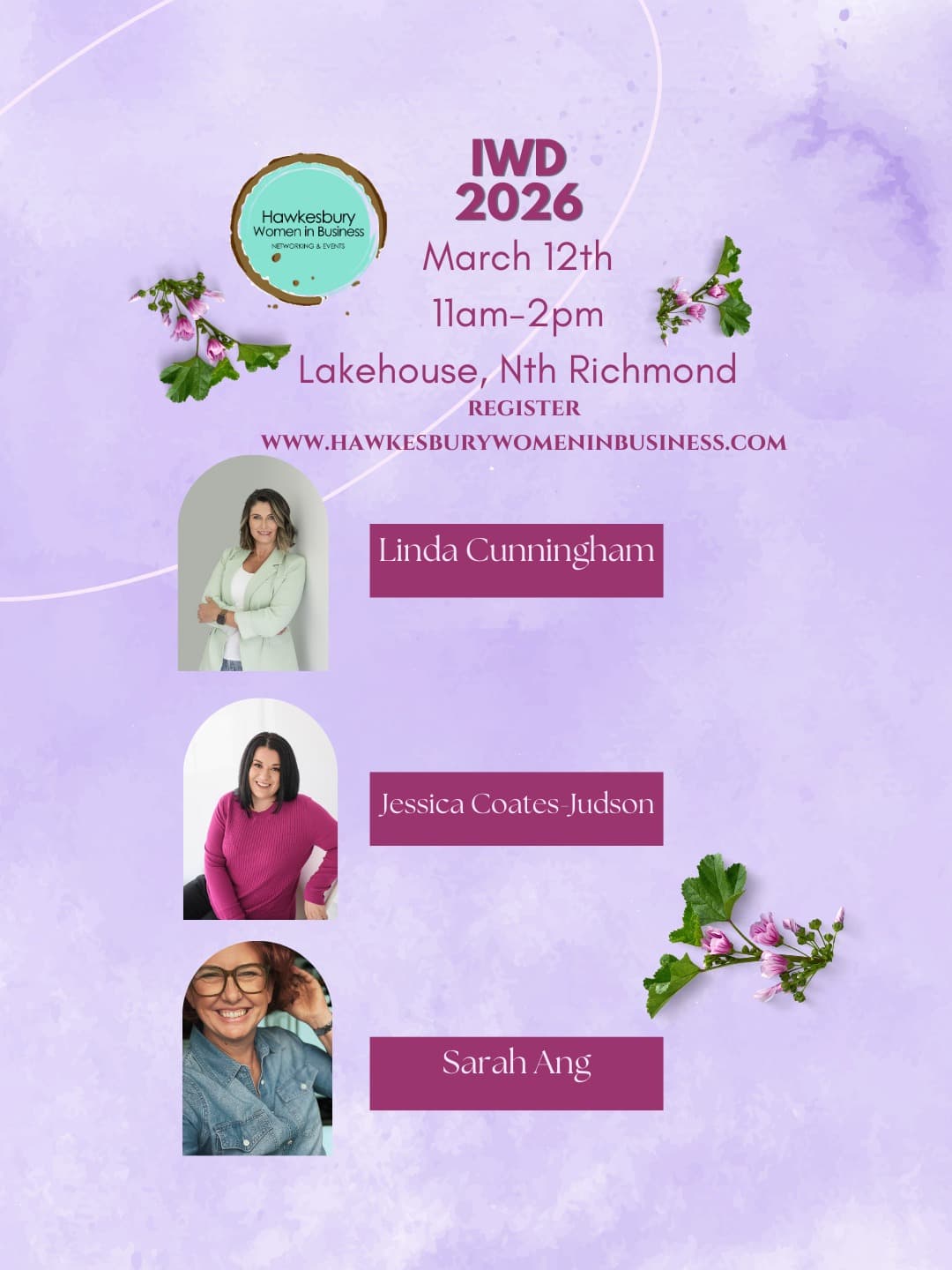 IWD 2026 - Hawkesbury Women in Business featuring Linda Cunningham
